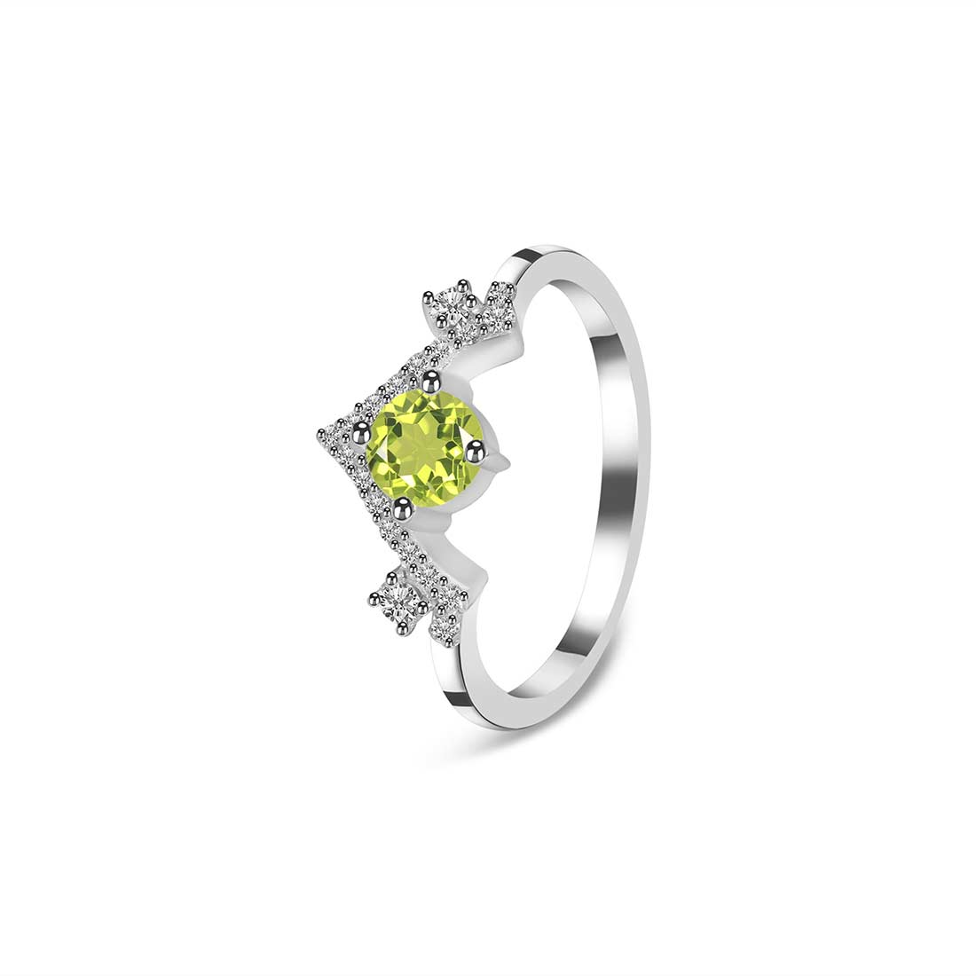 Peridot Ring-(PER-SR-2296.)