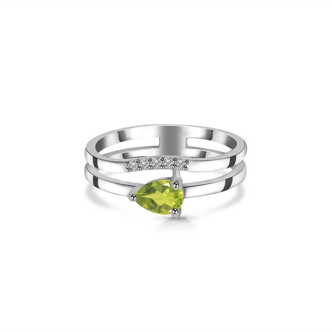 Peridot Ring-(PER-SR-2862.)