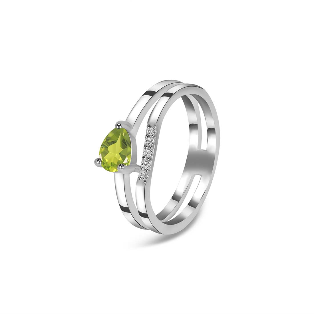 Peridot Ring-(PER-SR-2862.)