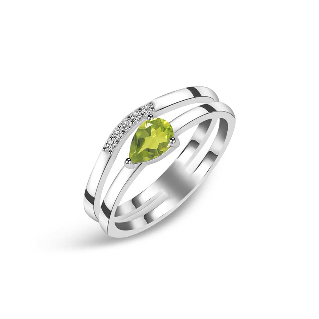 Peridot Ring-(PER-SR-2862.)