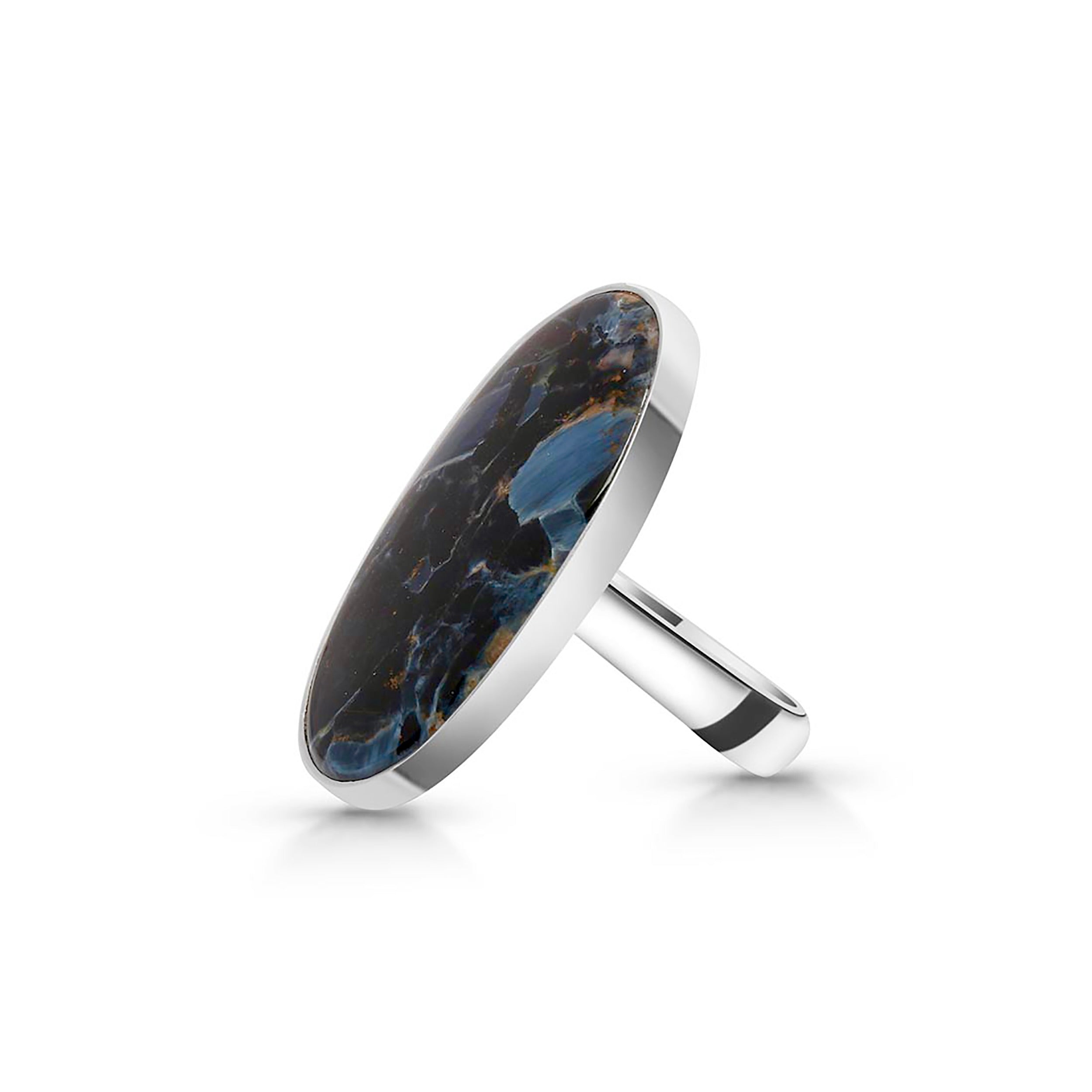 Pietersite Adjustable Ring-(PIT-R-13)