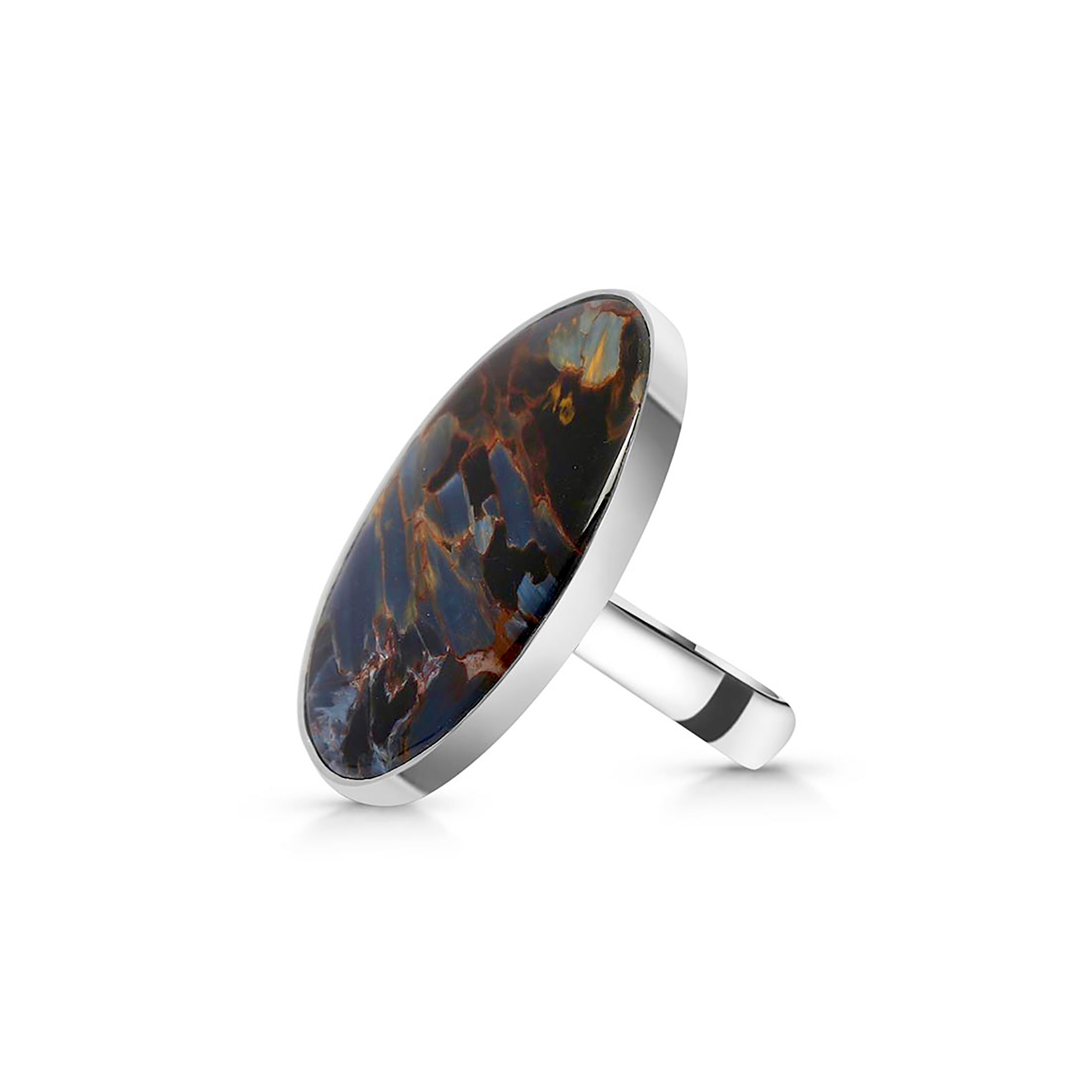 Pietersite Adjustable Ring-(PIT-R-21)