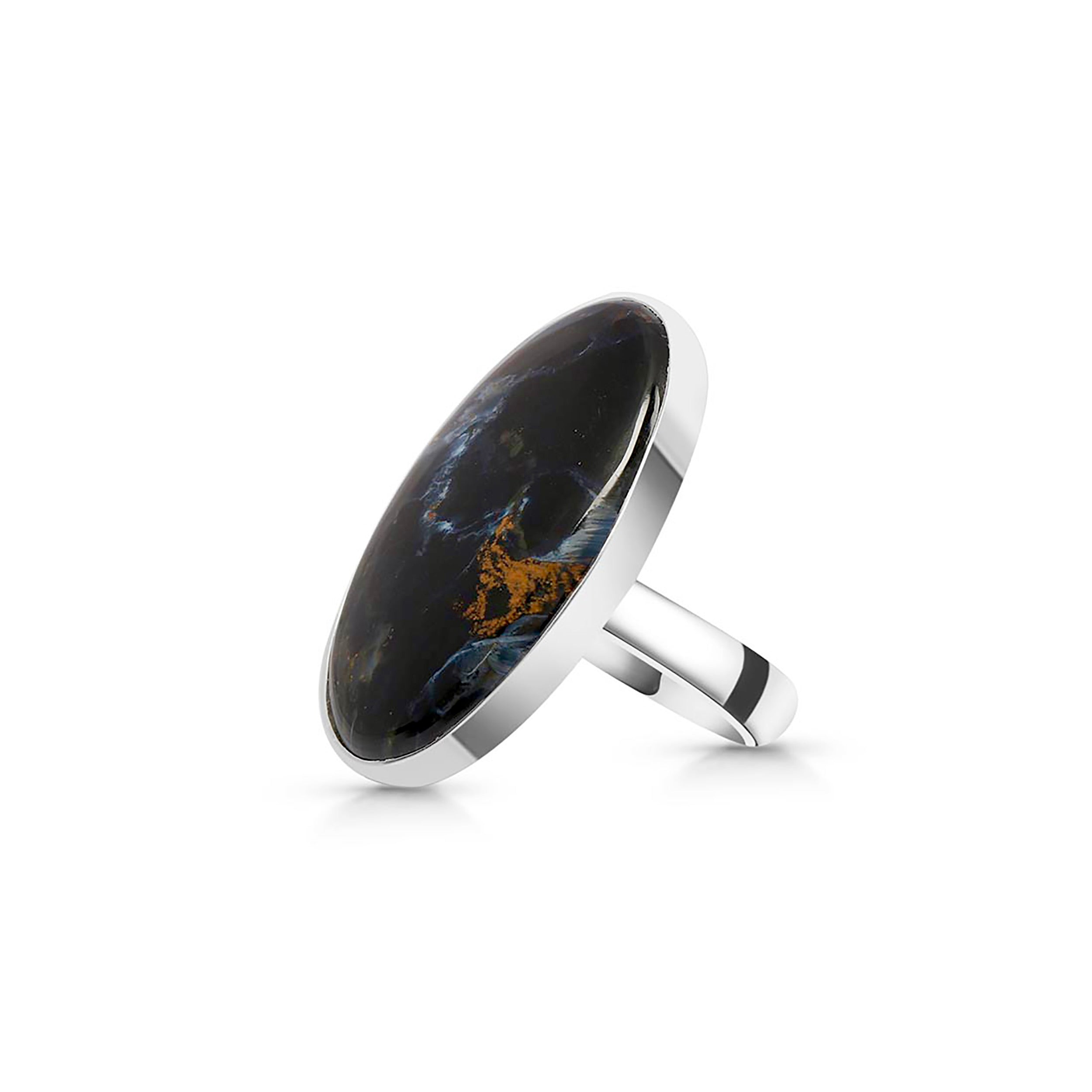 Pietersite Adjustable Ring-(PIT-R-27)