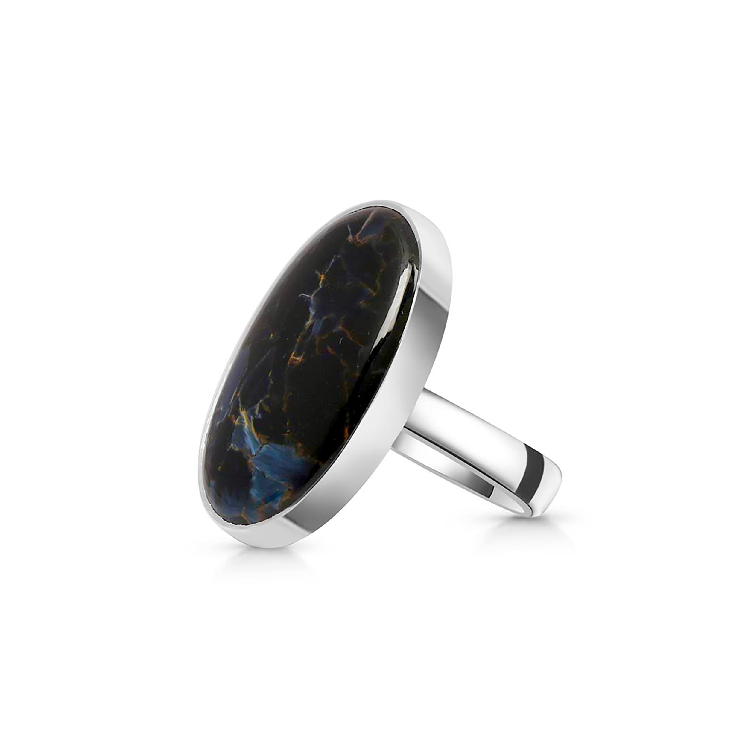 Pietersite Adjustable Ring-(PIT-R-4)