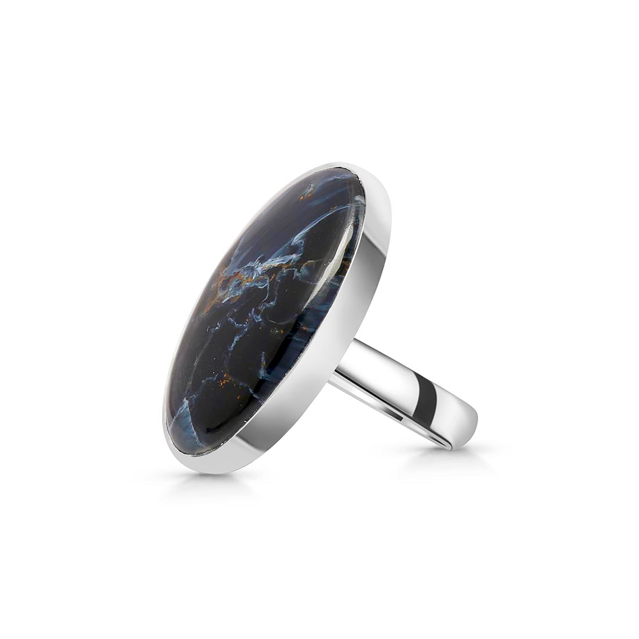 Pietersite Adjustable Ring-(PIT-R-8)