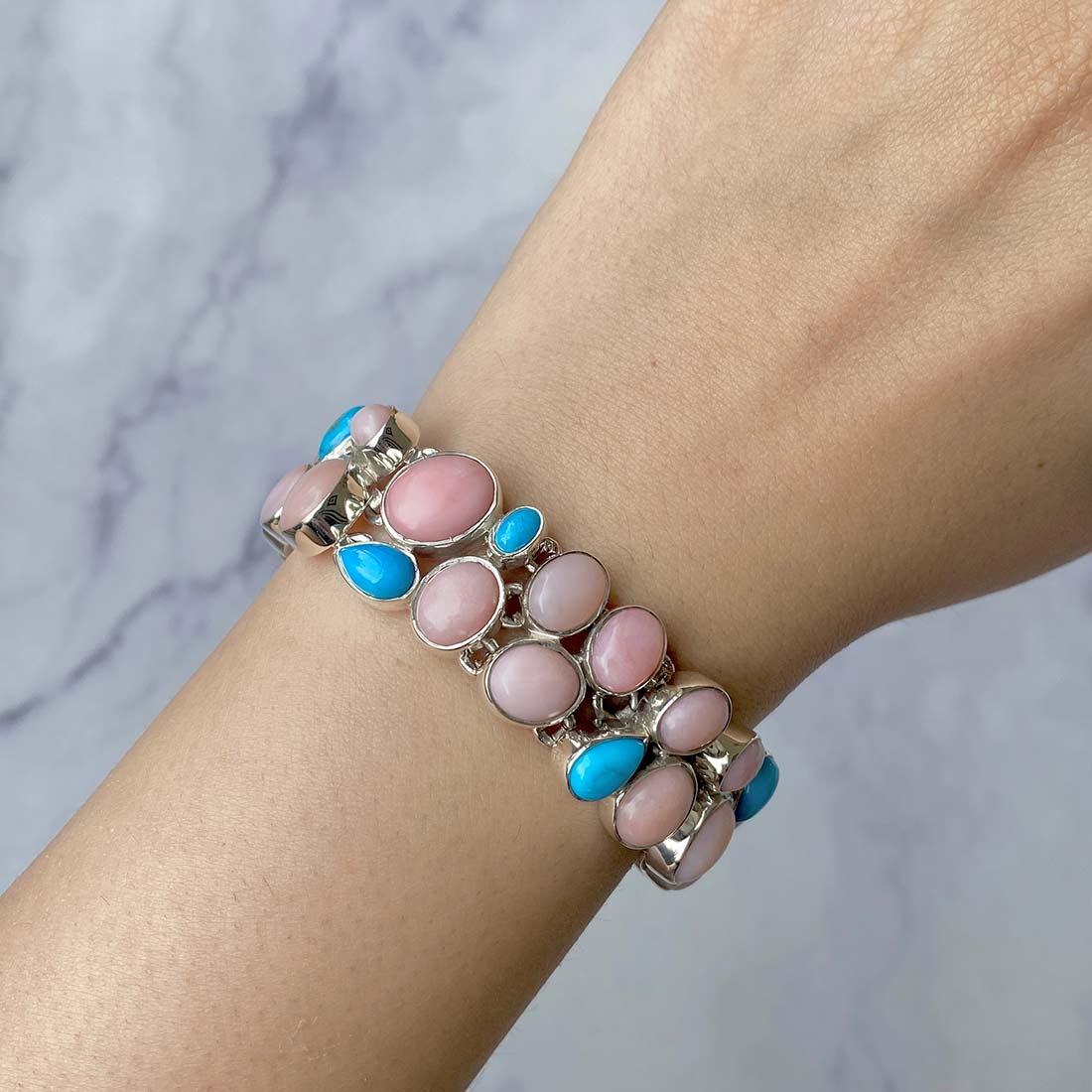 Pink Opal Bracelet-(PKO-B-2)