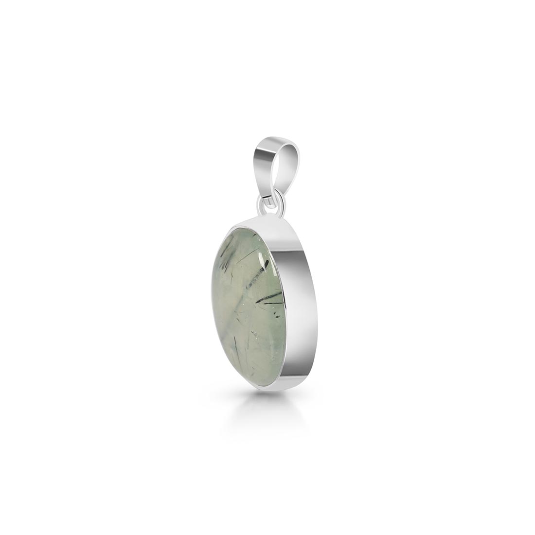 Prehnite Pendant-(PRN-P-25.)