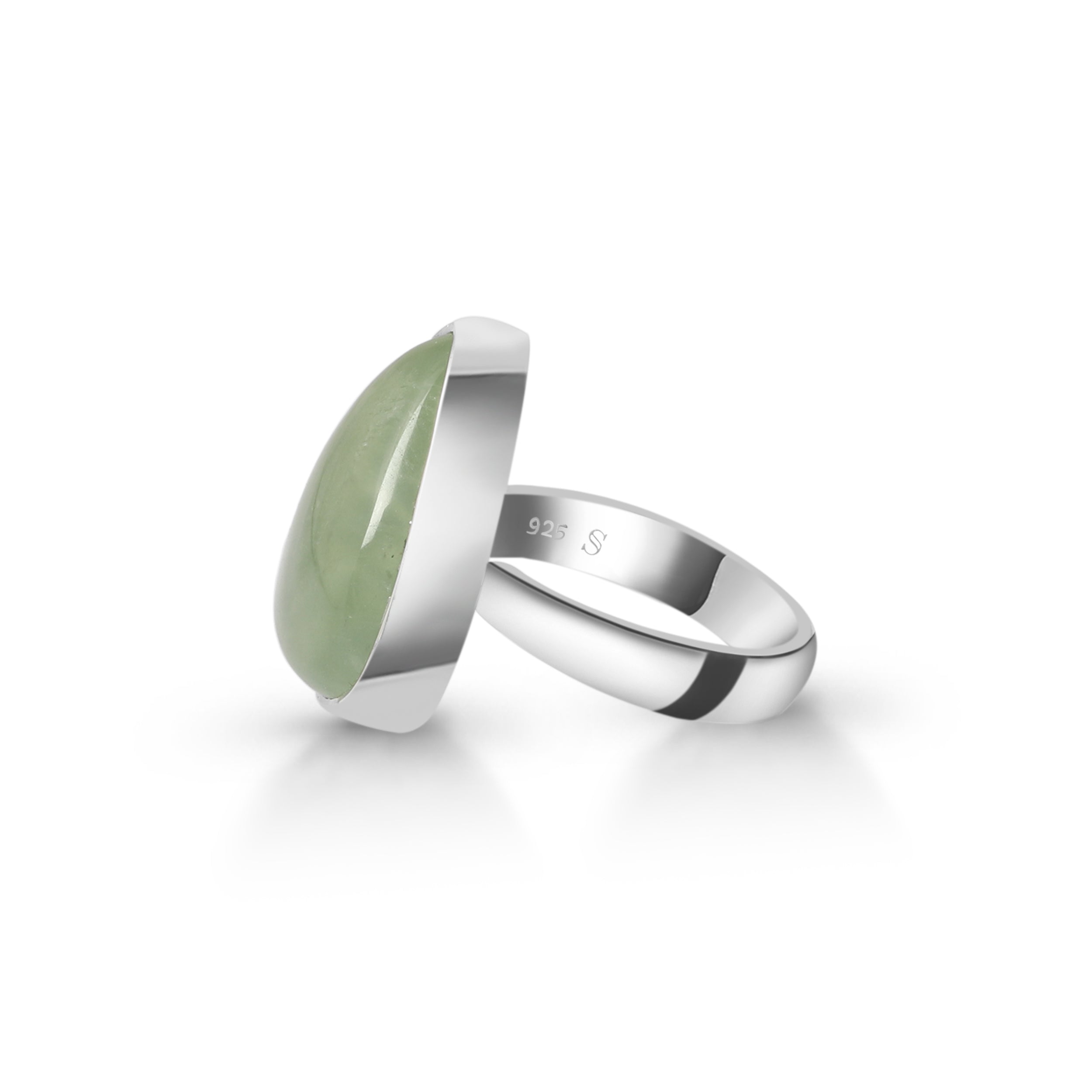 Prehnite Adjustable Ring-(PRN-R-2.)