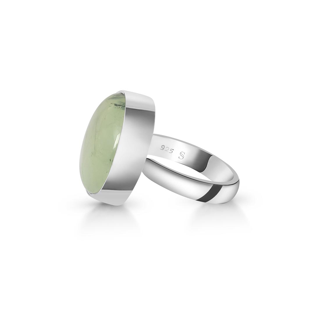 Prehnite Adjustable Ring-(PRN-R-20.)