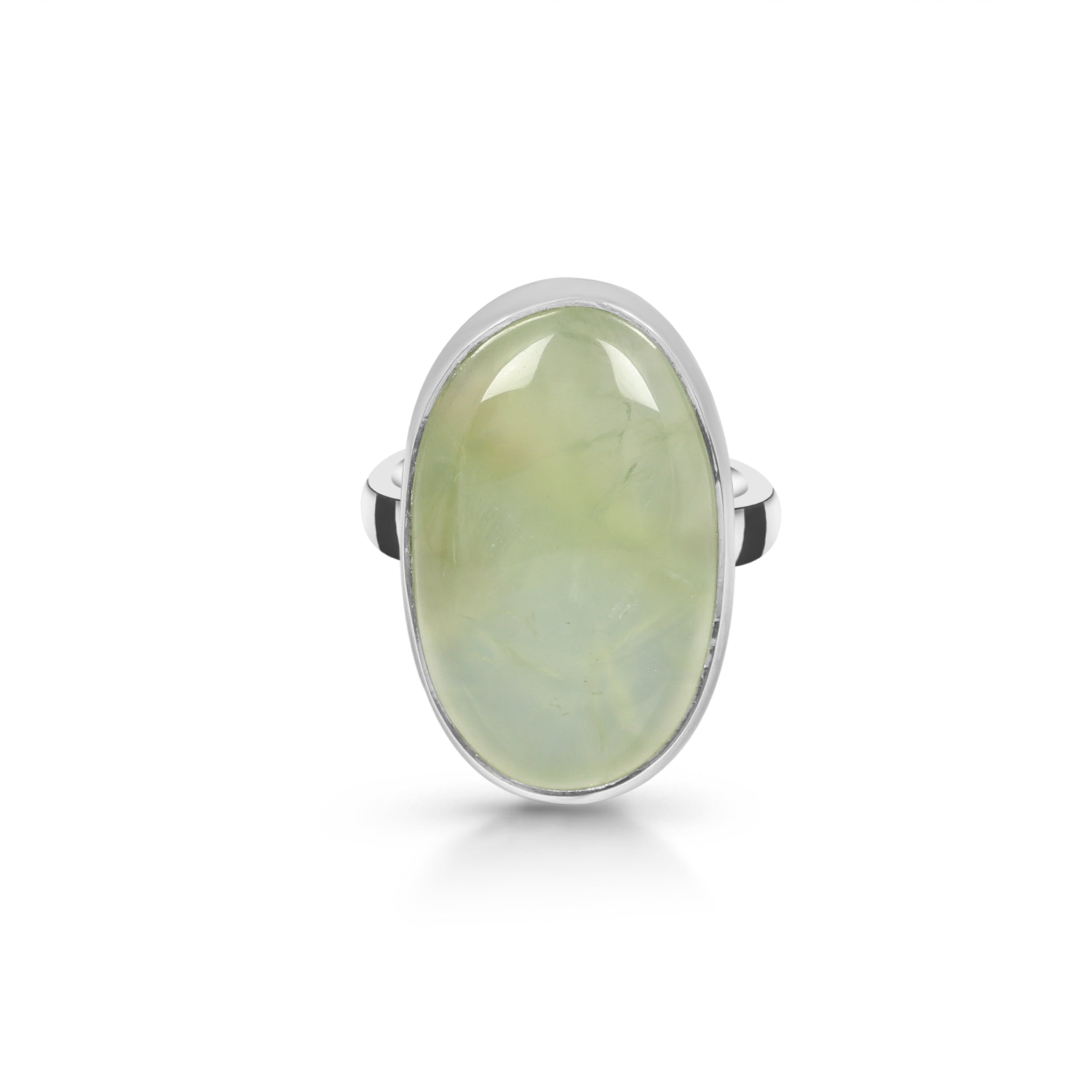 Prehnite Adjustable Ring-(PRN-R-21.)