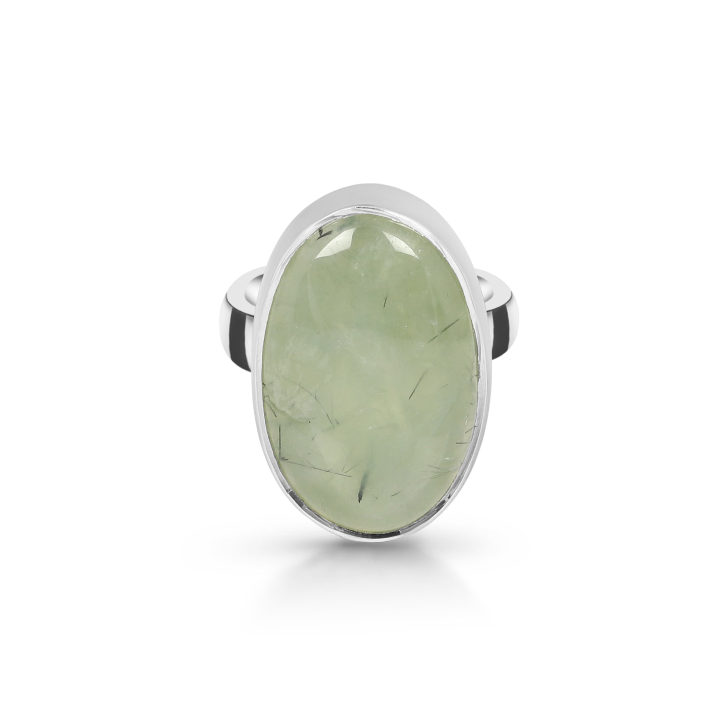 Prehnite Adjustable Ring-(PRN-R-23.)