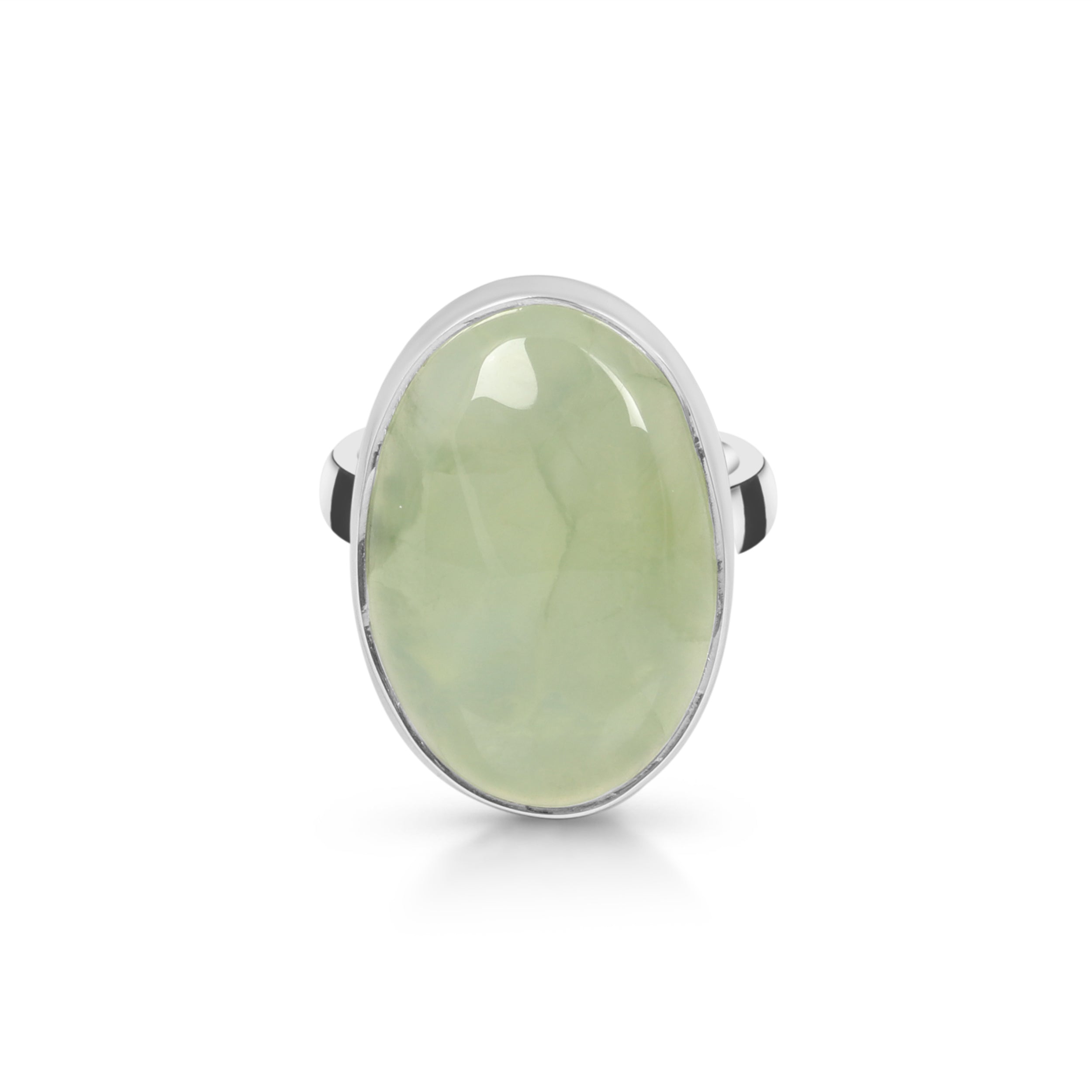 Prehnite Adjustable Ring-(PRN-R-27.)