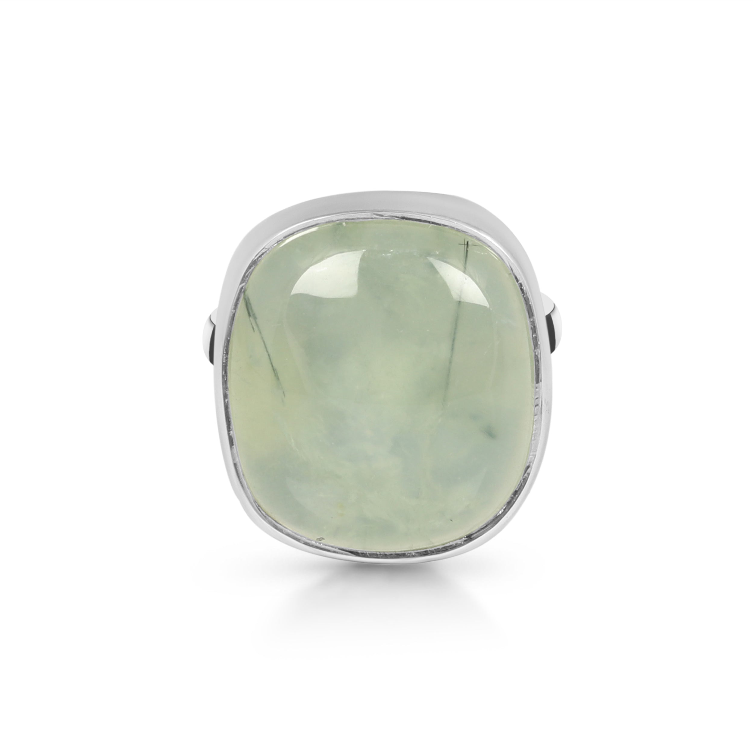 Prehnite Adjustable Ring-(PRN-R-28.)