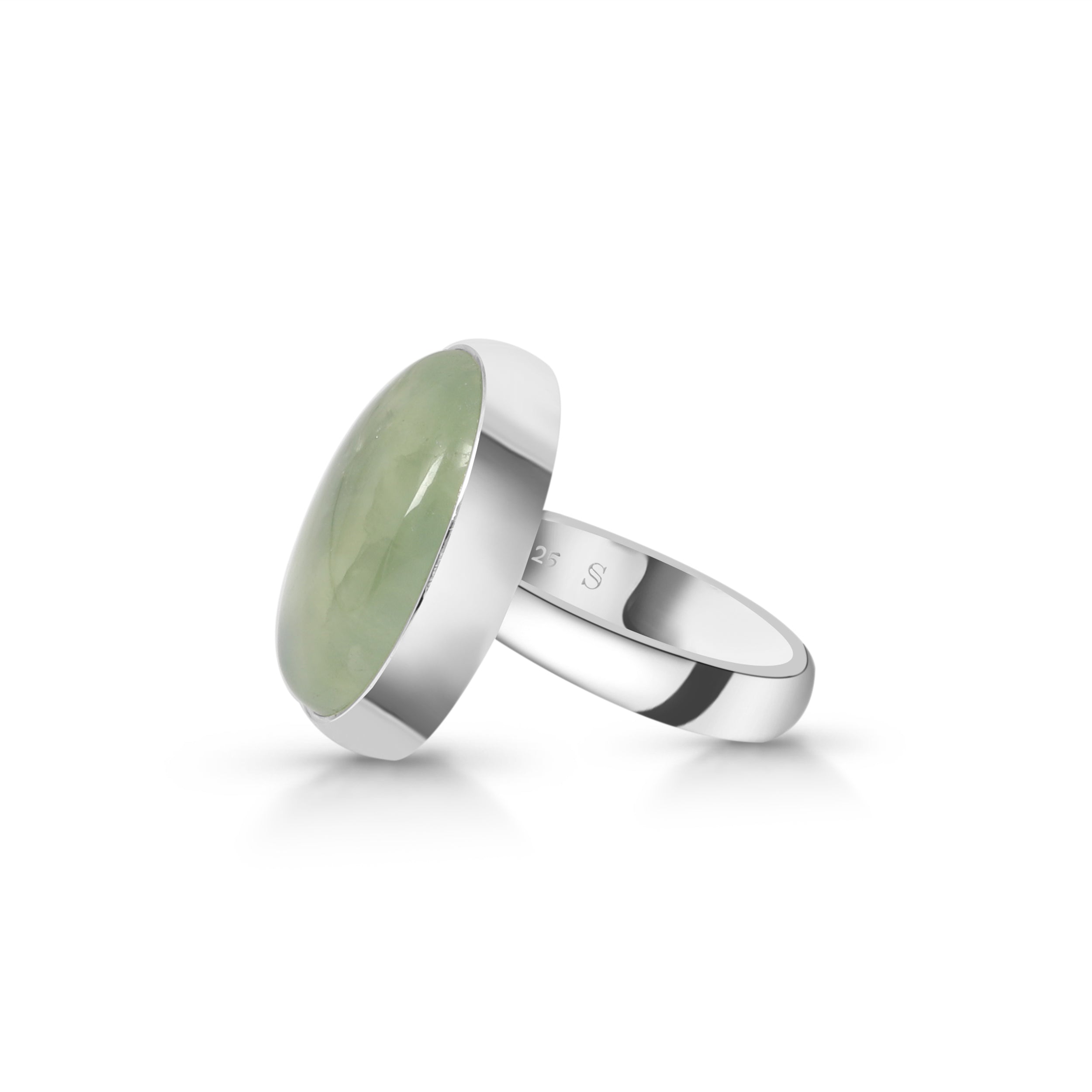 Prehnite Adjustable Ring-(PRN-R-3.)