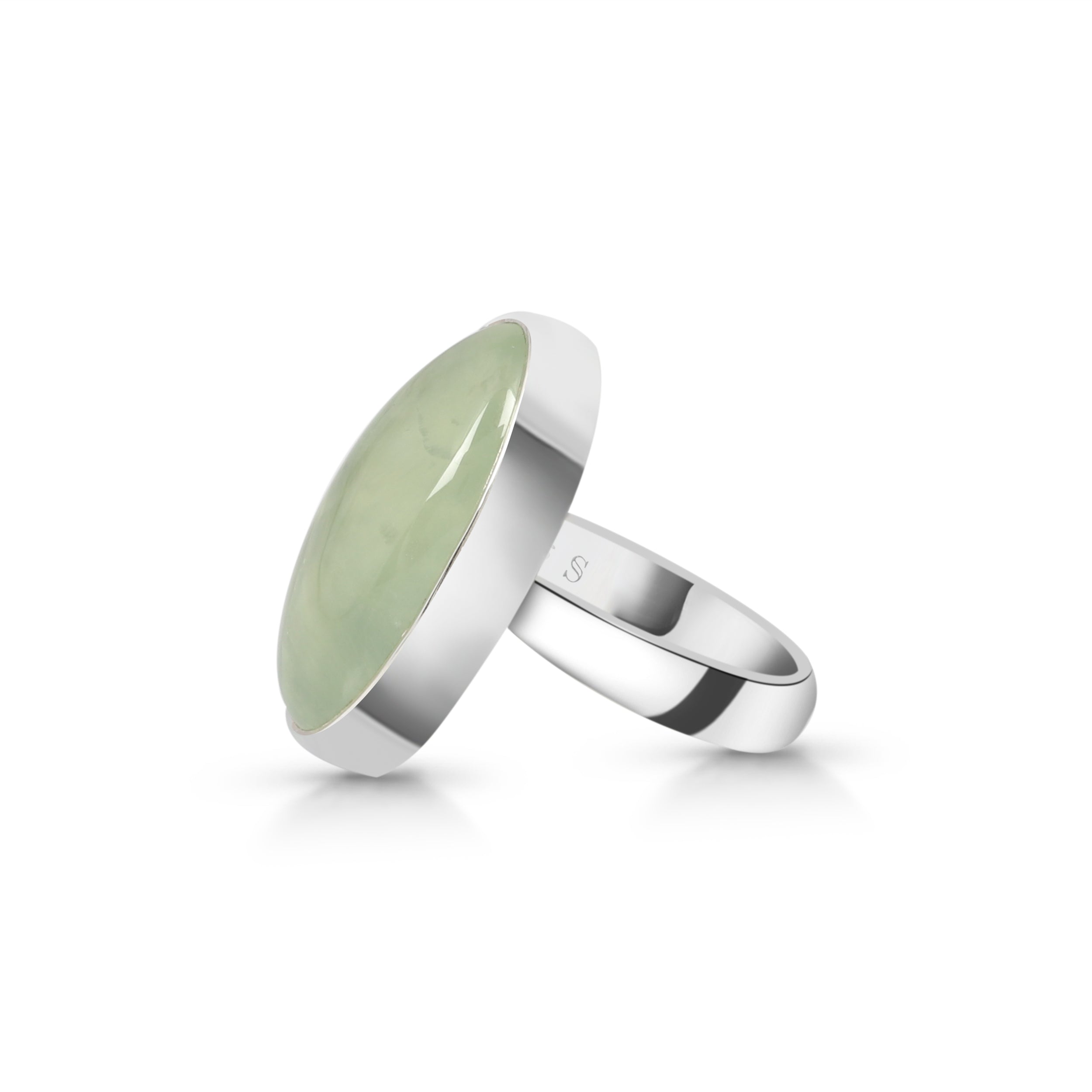 Prehnite Adjustable Ring-(PRN-R-6.)