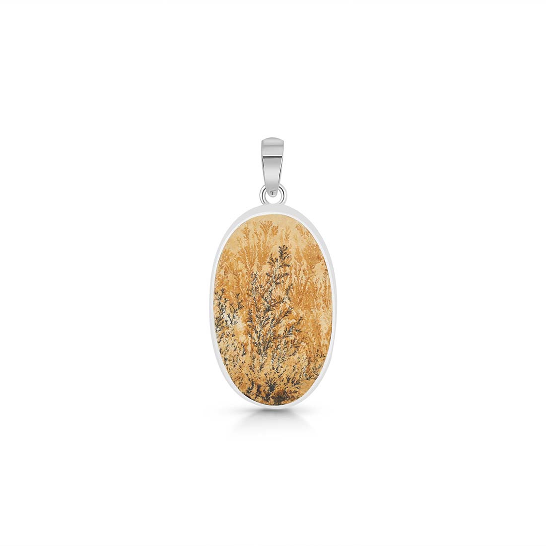 Psilomelane Dendrite Pendant-(PSD-P-10.)