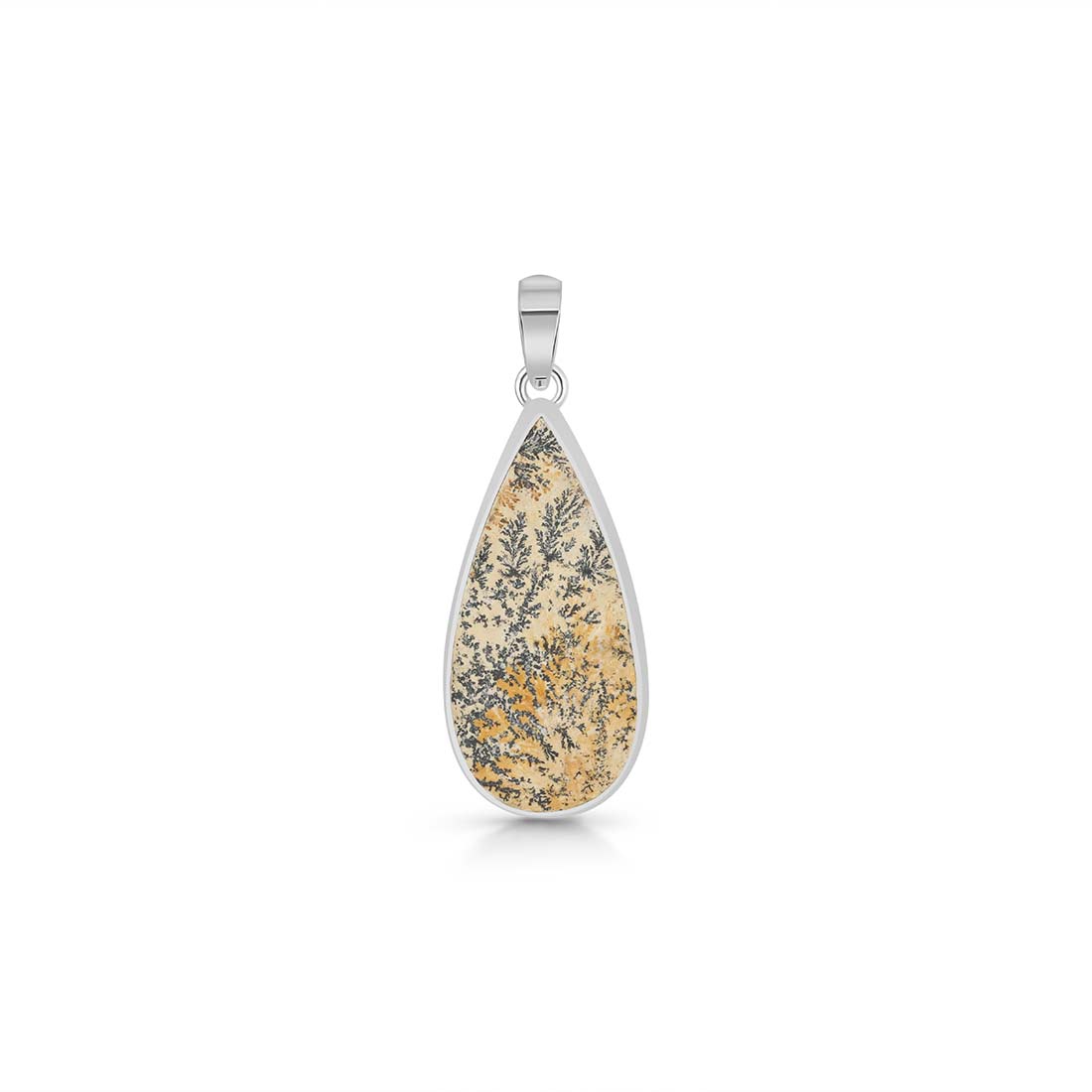 Psilomelane Dendrite Pendant-(PSD-P-11.)