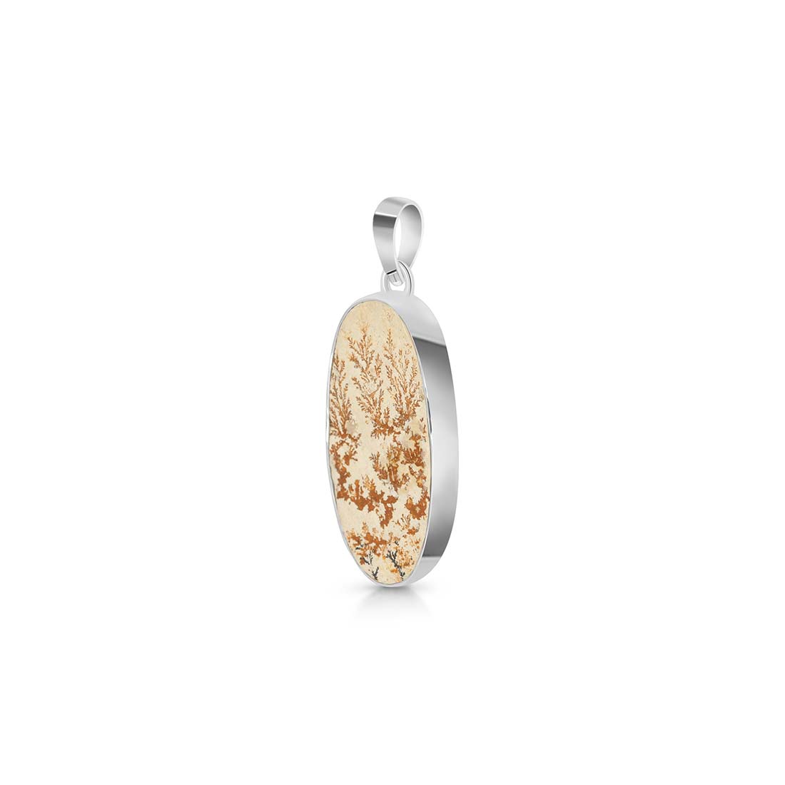 Psilomelane Dendrite Pendant-(PSD-P-14.)