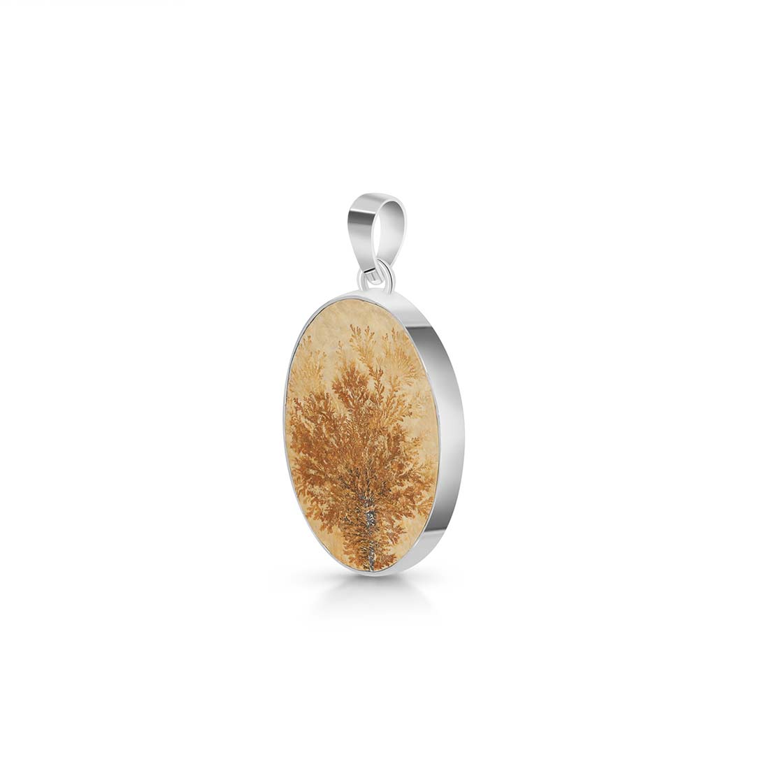 Psilomelane Dendrite Pendant-(PSD-P-17.)