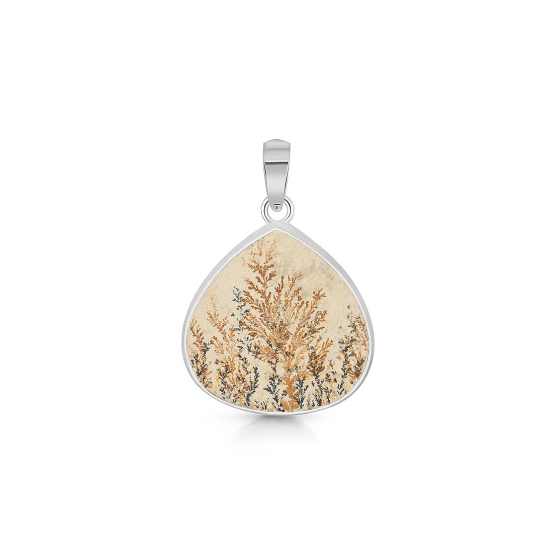 Psilomelane Dendrite Pendant-(PSD-P-18.)