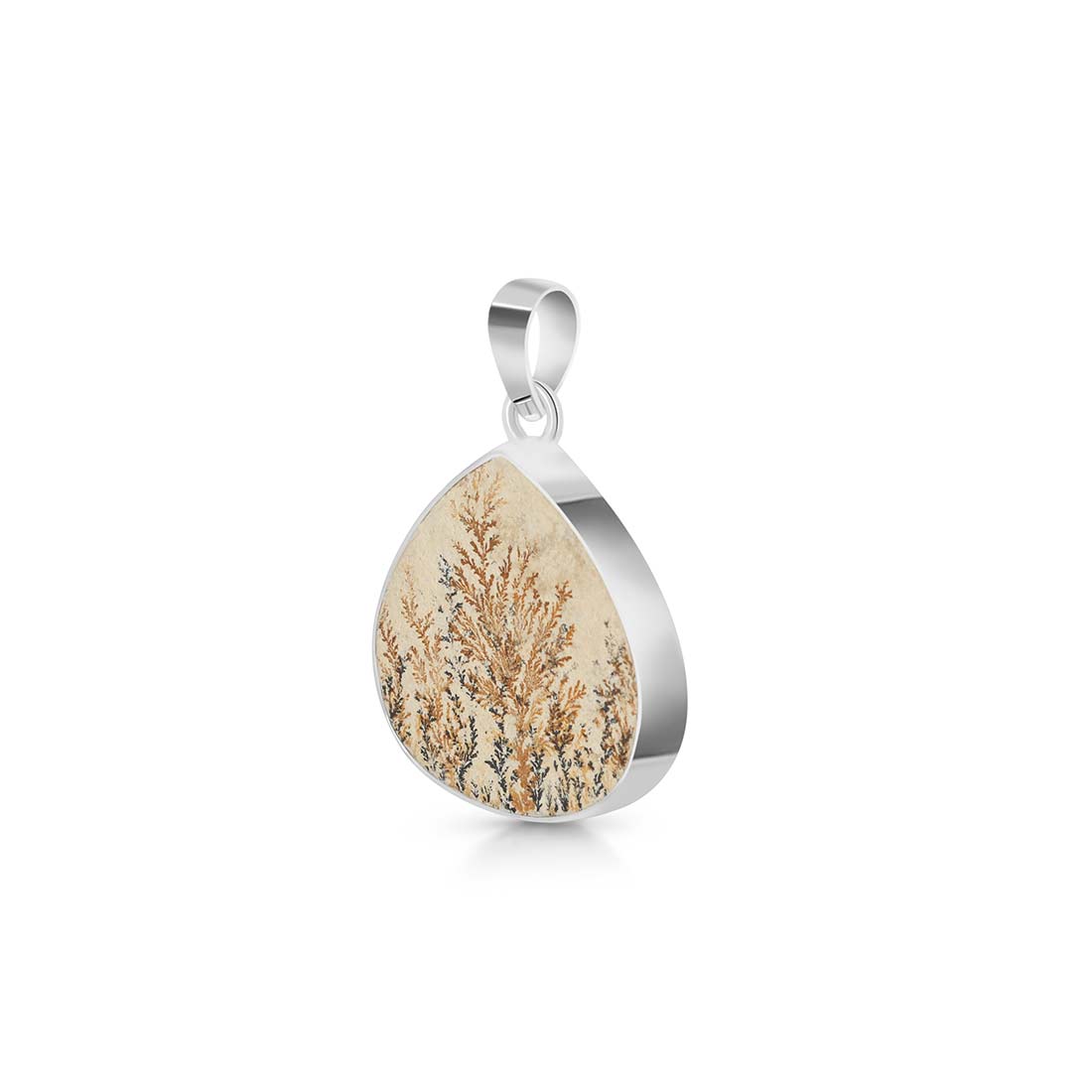 Psilomelane Dendrite Pendant-(PSD-P-18.)