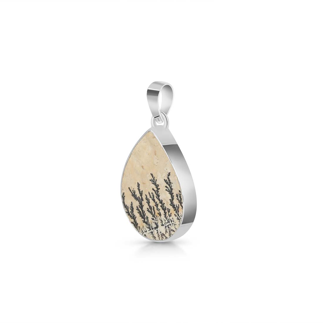 Psilomelane Dendrite Pendant-(PSD-P-2.)