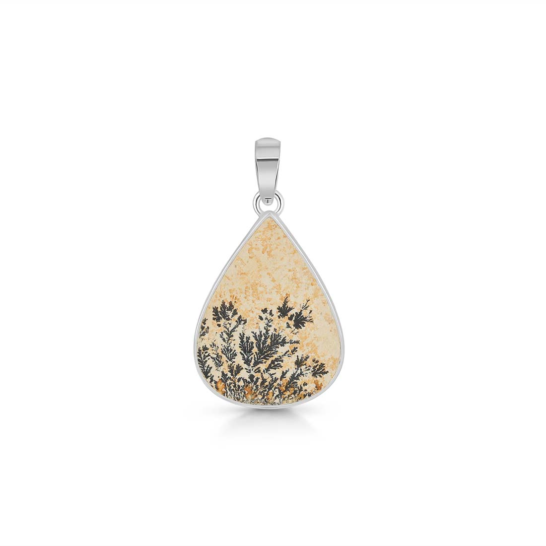 Psilomelane Dendrite Pendant-(PSD-P-3.)