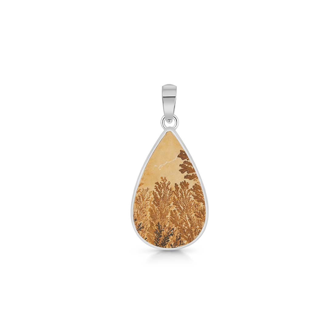 Psilomelane Dendrite Pendant-(PSD-P-4.)