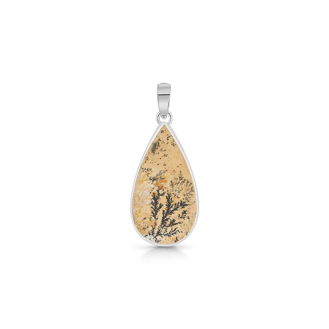 Psilomelane Dendrite Pendant-(PSD-P-5.)