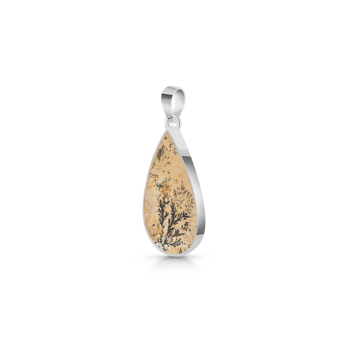 Psilomelane Dendrite Pendant-(PSD-P-5.)