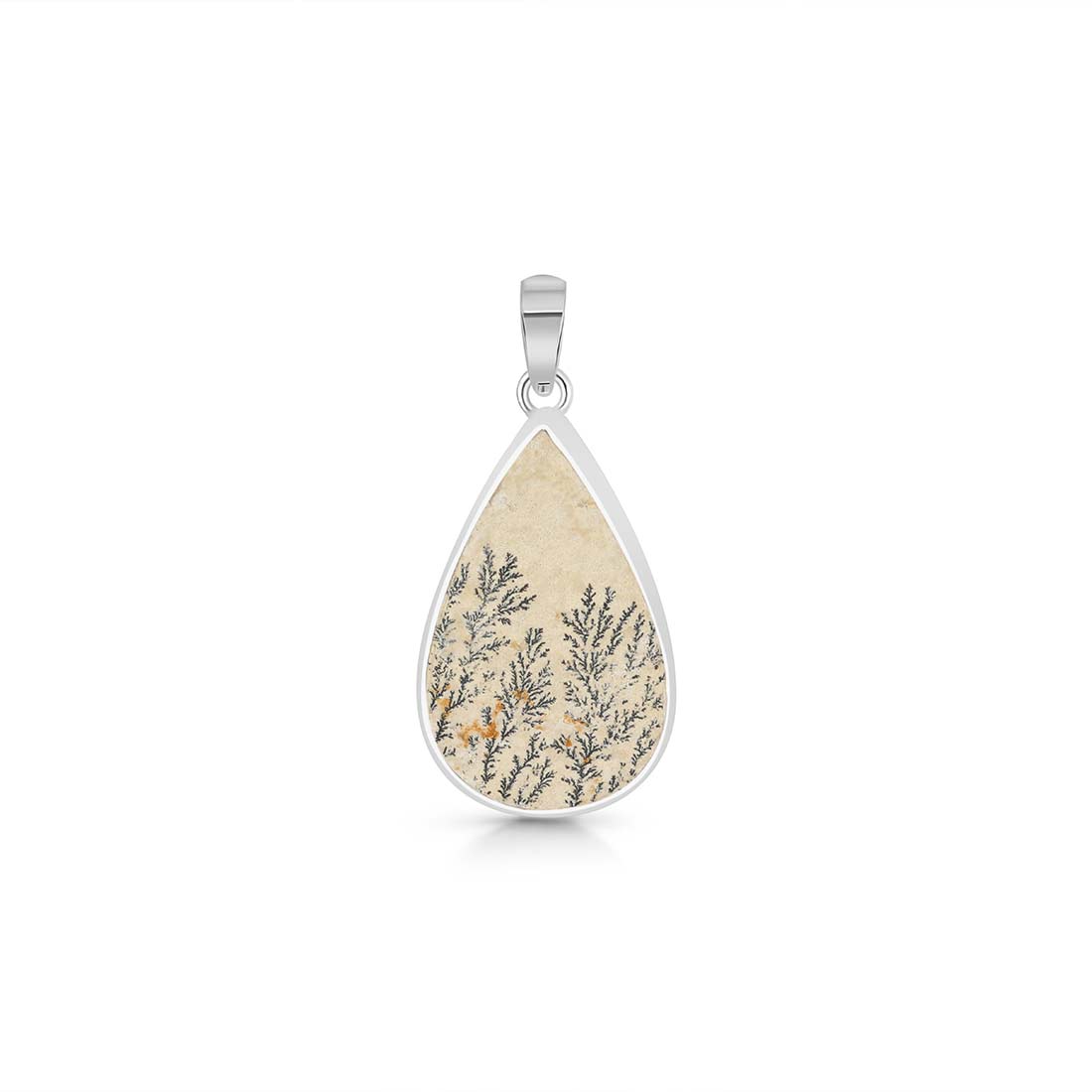 Psilomelane Dendrite Pendant-(PSD-P-6.)