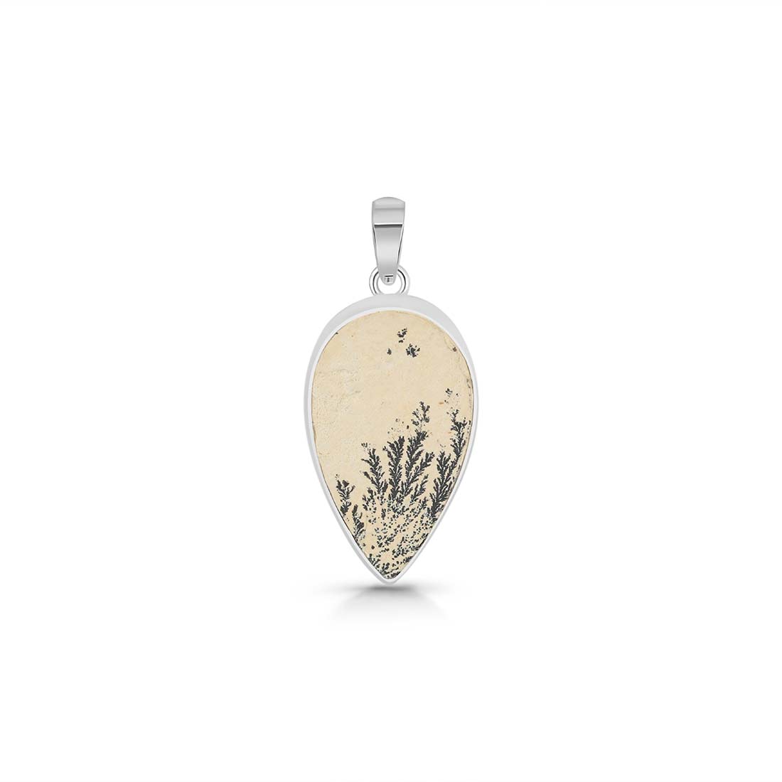 Psilomelane Dendrite Pendant-(PSD-P-7.)