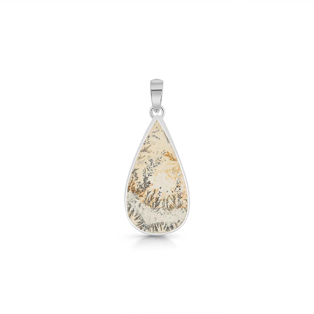 Psilomelane Dendrite Pendant-(PSD-P-9.)