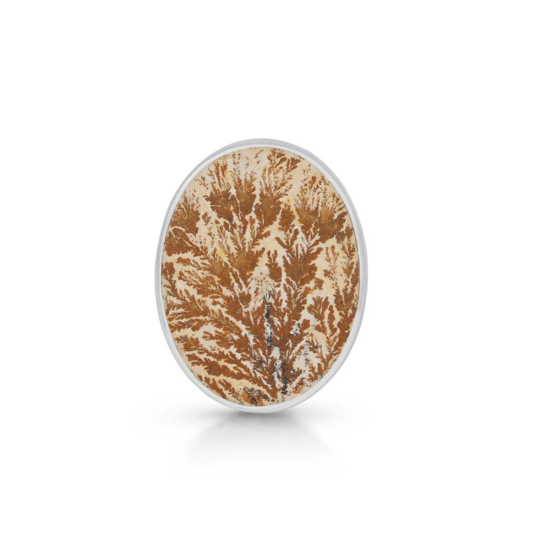 Psilomelane Dendrite Adjustable Ring-(PSD-R-11.)