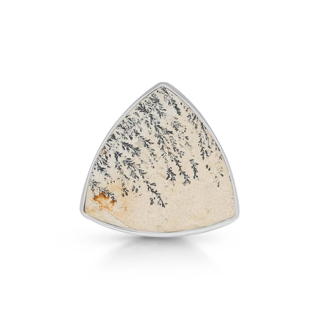 Psilomelane Dendrite Adjustable Ring-(PSD-R-14.)