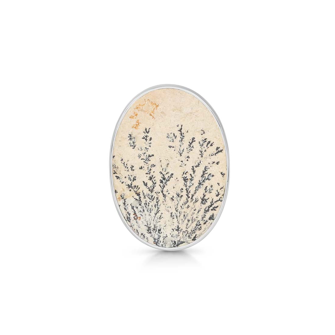 Psilomelane Dendrite Adjustable Ring-(PSD-R-20.)