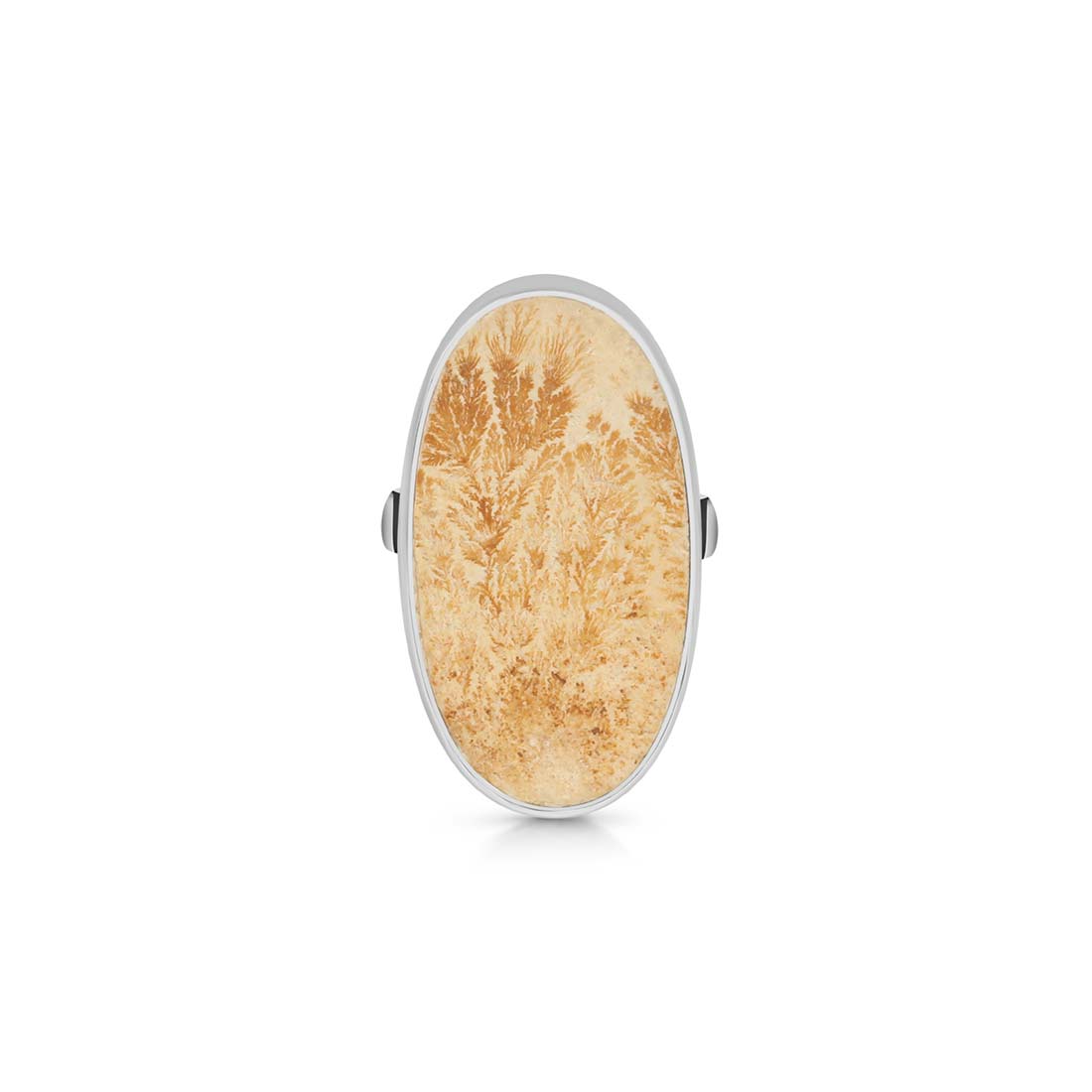 Psilomelane Dendrite Adjustable Ring-(PSD-R-24.)