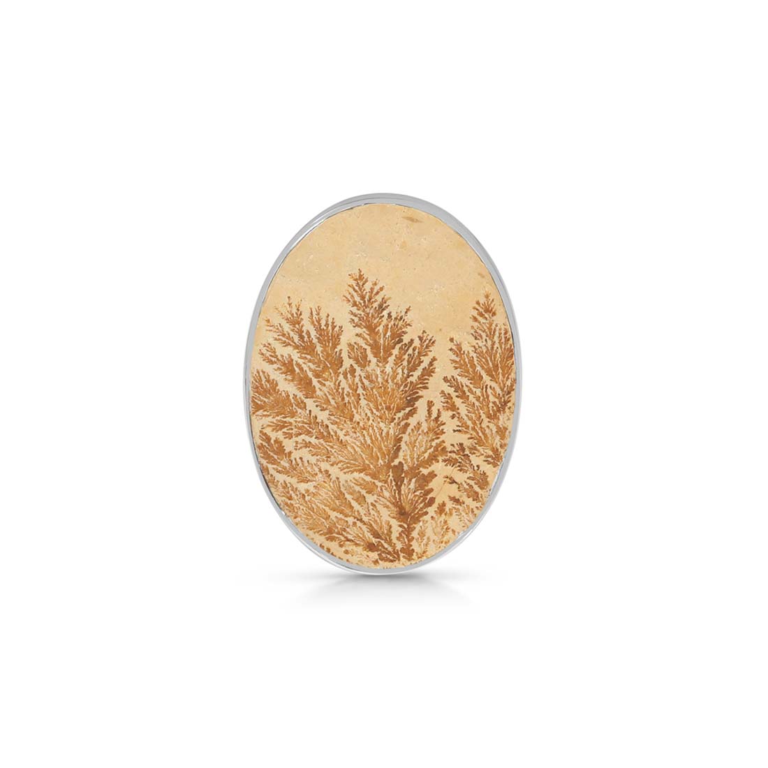 Psilomelane Dendrite Adjustable Ring-(PSD-R-28.)