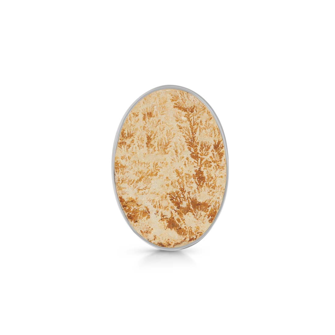 Psilomelane Dendrite Adjustable Ring-(PSD-R-36.)