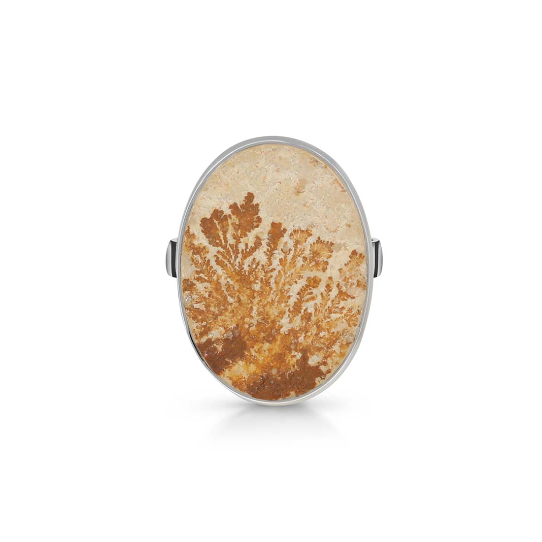 Psilomelane Dendrite Adjustable Ring-(PSD-R-4.)