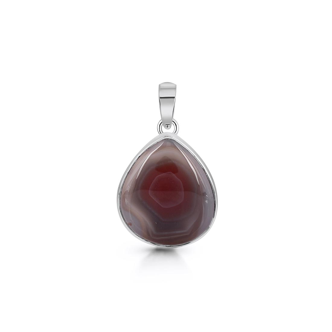 Botswana Agate Pendant-(RBA-P-11.)