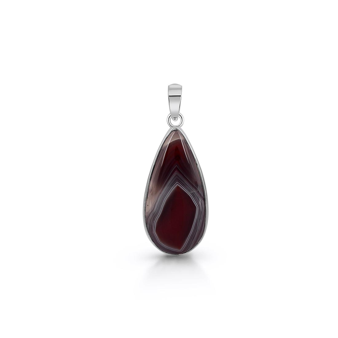 Botswana Agate Pendant-(RBA-P-14.)