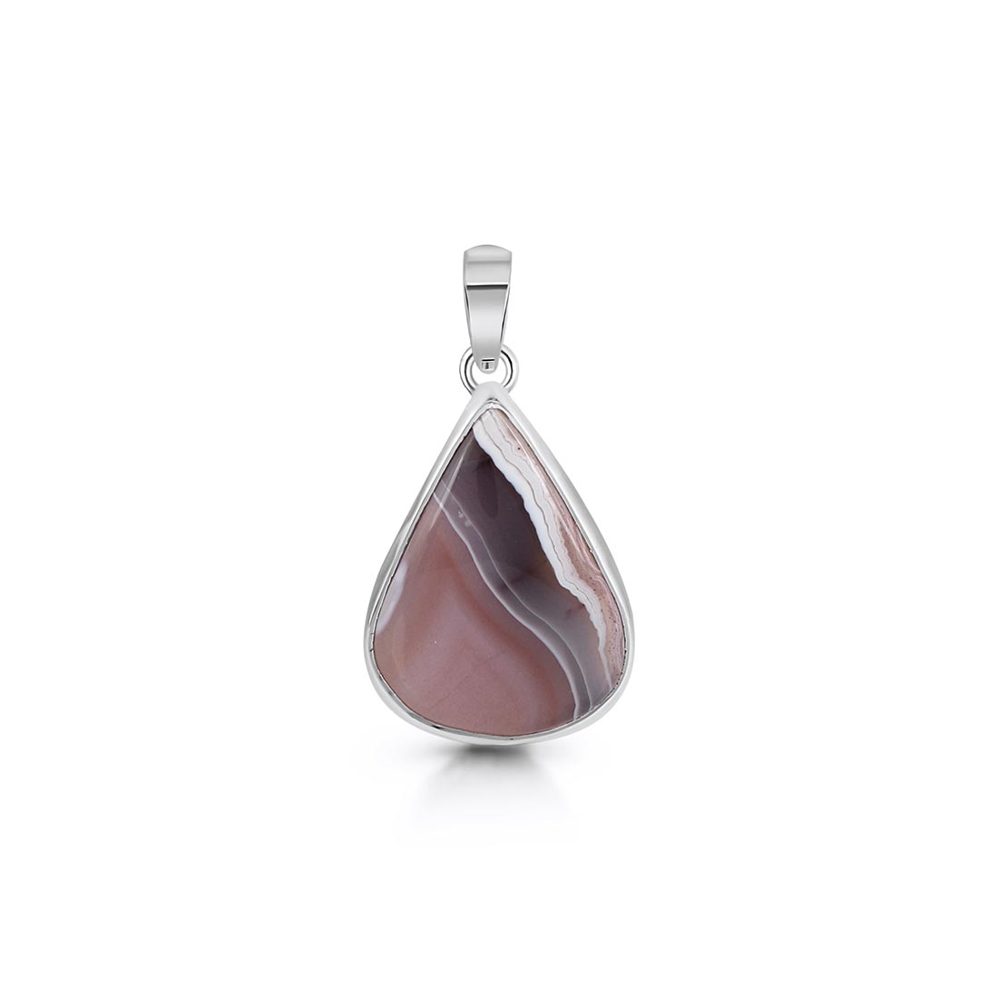 Botswana Agate Pendant-(RBA-P-23.)