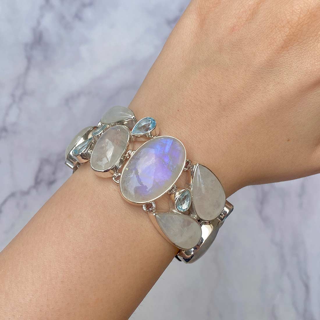 Moonstone Bracelet-(RBM-B-1)