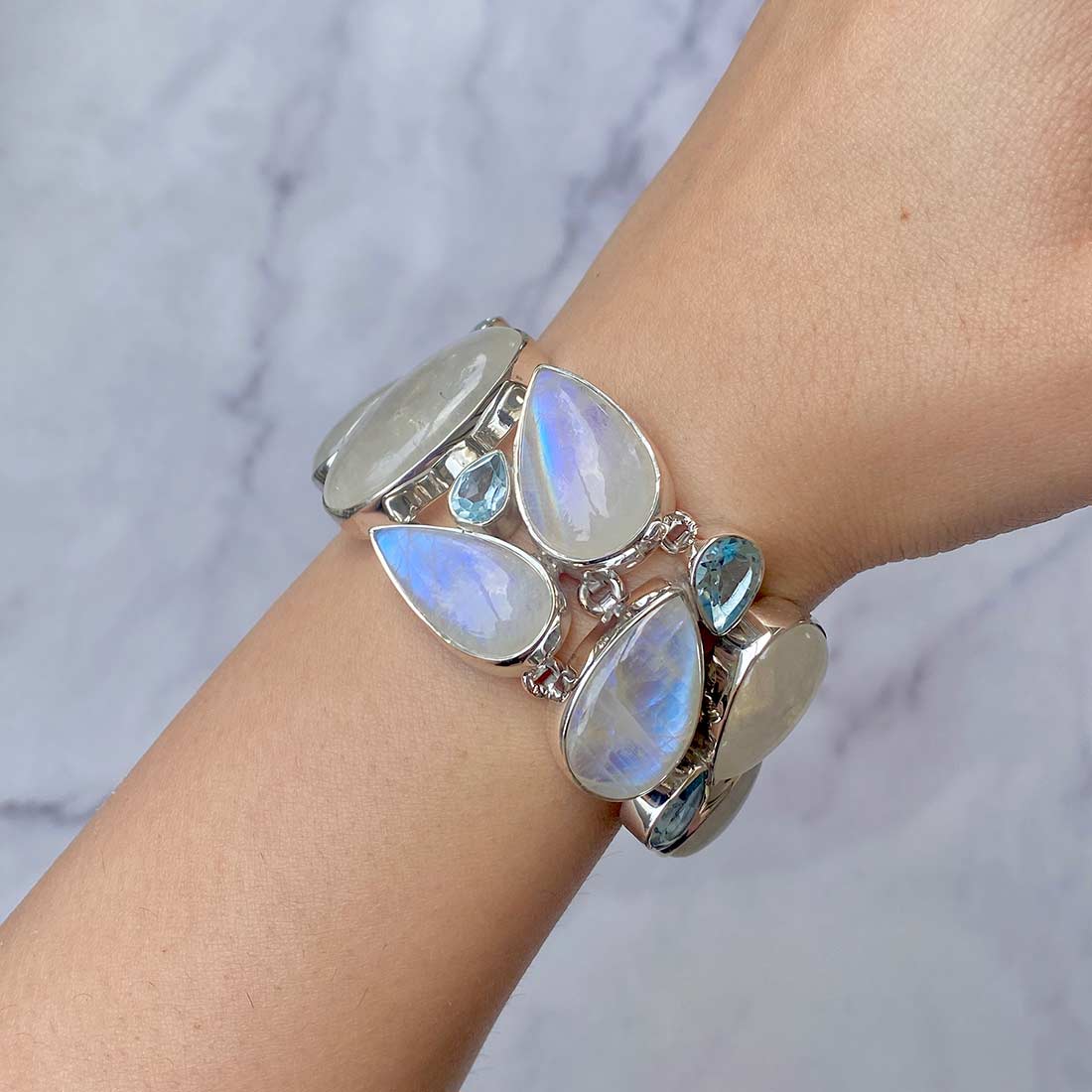 Moonstone Bracelet-(RBM-B-1)