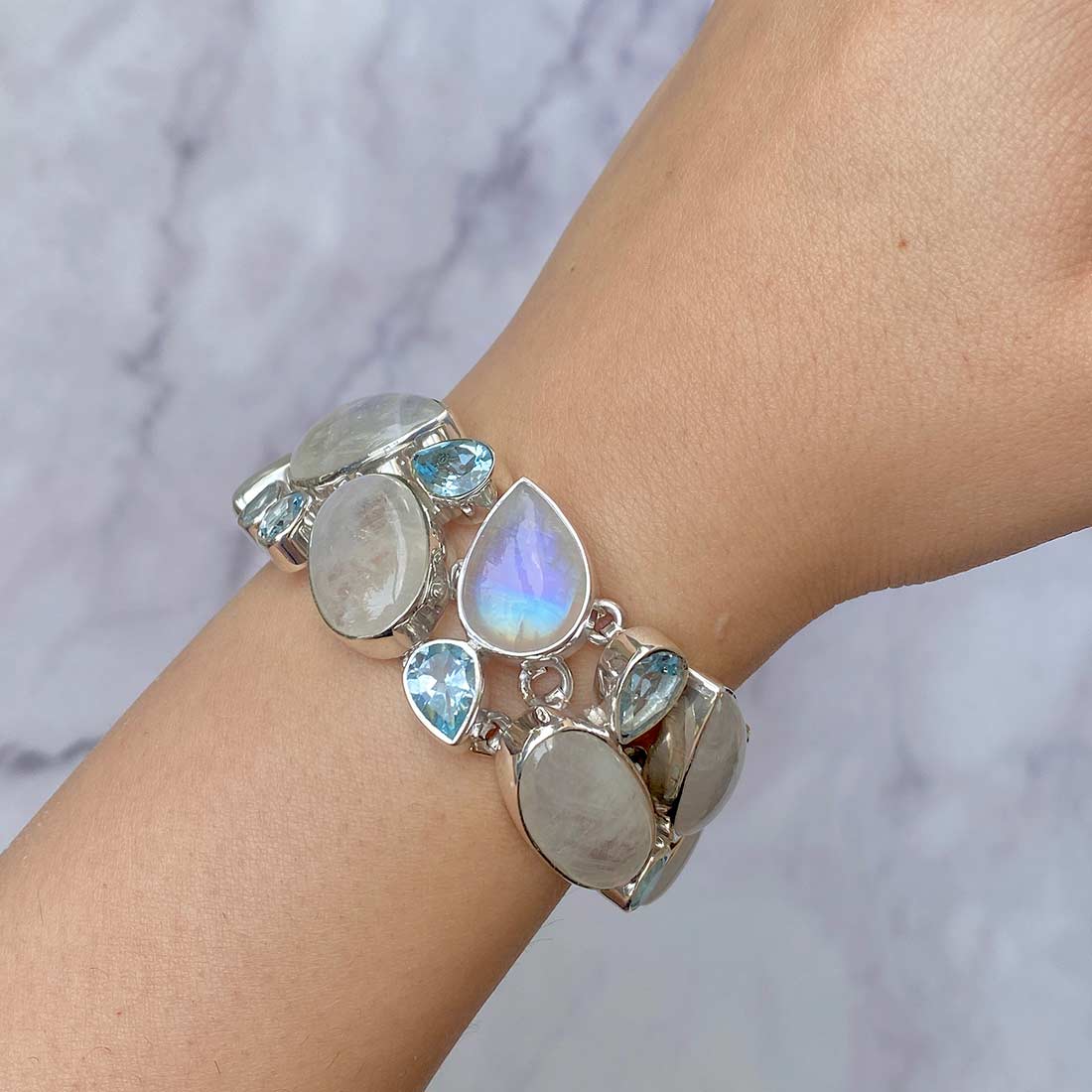 Moonstone Bracelet-(RBM-B-2)