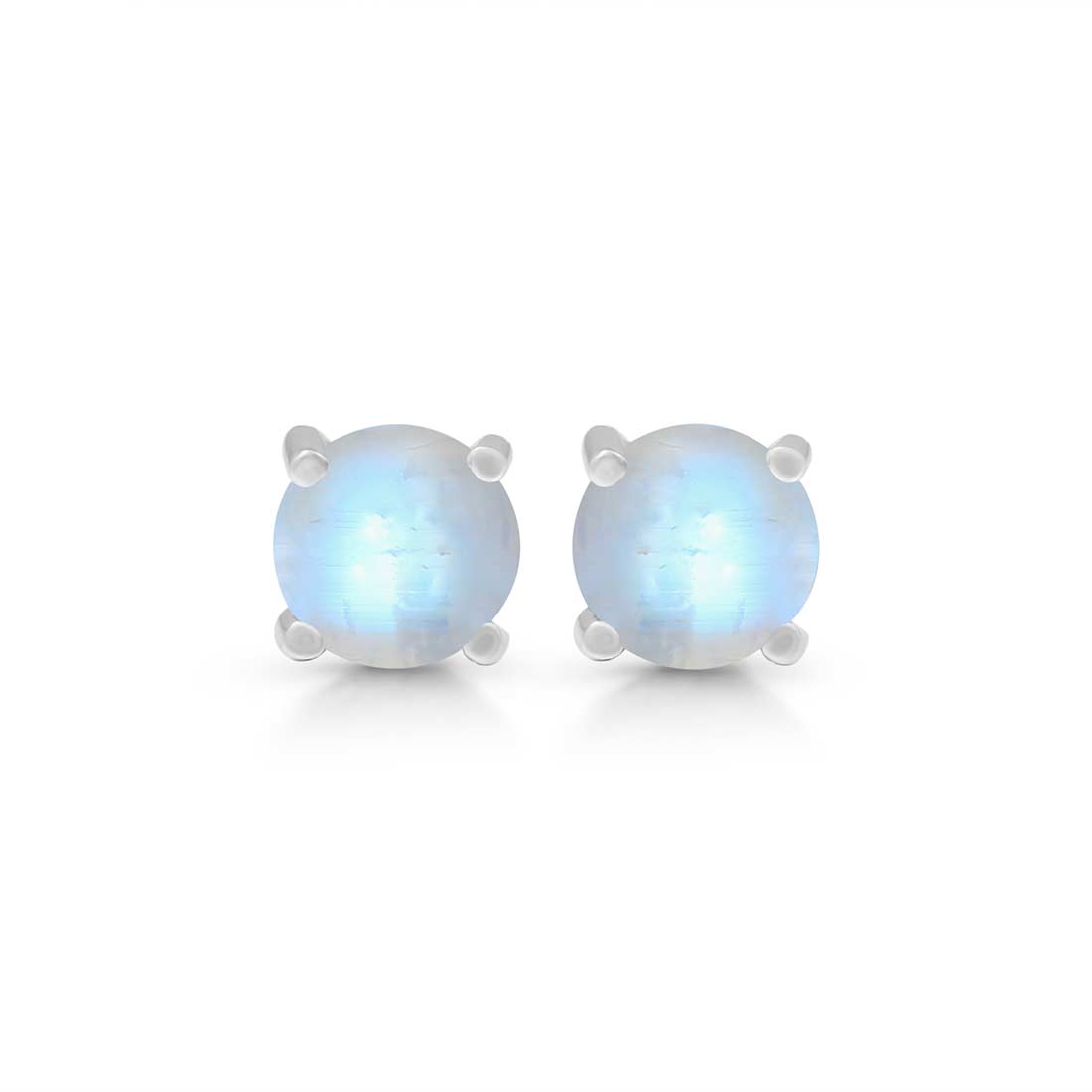 Moonstone Stud Earring-(RBM-SE-1069.)