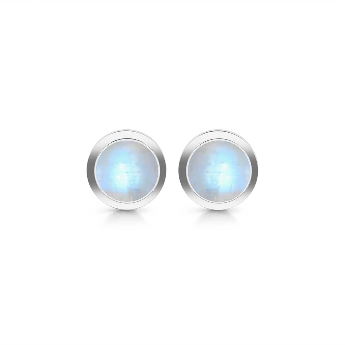 Moonstone Stud Earring-(RBM-SE-1073.)