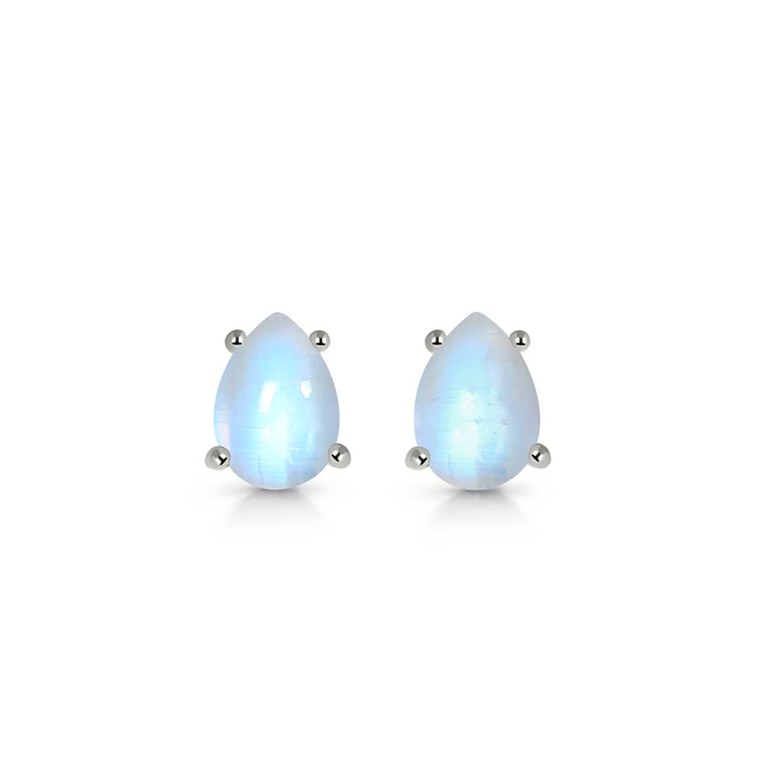 Moonstone Stud Earring-(RBM-SE-1142.)