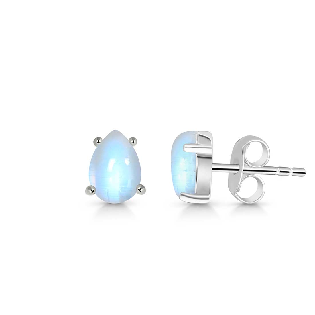 Moonstone Stud Earring-(RBM-SE-1142.)